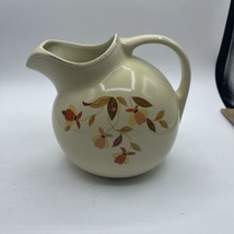 Hall Superior China  Autumn Leaf Ball Jug #3 with Ice Lip Tilted Round P... - $21.78