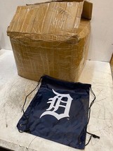 Approx 300 of Detroit Tigers Drawstring Backpacks in 20x16x16&quot; Box (300 Qty) - £563.46 GBP