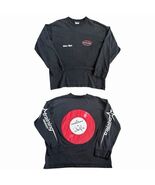 Dua Lipa x Zara Training Season Long Sleeve Graphic T Shirt Adult Sz S Black EUC - $49.45