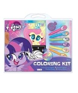 My Little Pony Coloring Kit 1 Fun Crayon, 6 Shaped Crayons Velvet Poster... - $30.07 CAD