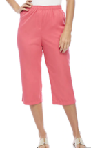 NWT Kim Rogers 18  Microfiber Stretch Waist Capris with Pockets  $48.msrp  - £11.07 GBP