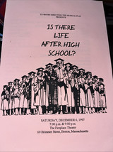 1997 Is There Life After High School Fireplace Theatre Boston MA - $10.00