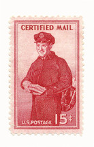 #FA1 1955 15c CERTIFIED MAIL STAMP ISSUE MINT-Hinged - $1.14