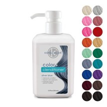 Keracolor Clenditioner Hair Dye Depositing Color Conditioner Silver Blue 12 oz  - £15.09 GBP
