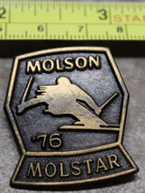 Molstar Molson 1976 &#39;76 Canadian Beer Downhill Skiing Collectible Pin Lamond - £11.61 GBP