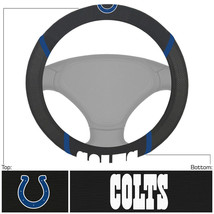 Indianapolis Colts Steering Wheel Cover Mesh/Stitched - $44.60