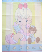 Fabric Spectrix Precious Moments Panel Girl &amp; Boy with Toys $8.95 - $12.55 CAD