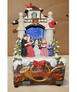Holliday Fountain Music &amp; LED Light Christmas Vintage 9&quot; x 6&quot; x 5&quot; NIB 270W - £31.24 GBP