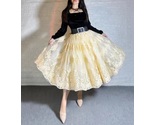 Yellow tulle puffy skirt  1  thumb155 crop