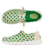 HEYDUDE Women’s Wendy Luck Shamrock Lightweight Slip-On Loafers – Size 7 - €68,46 EUR