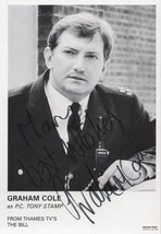 Graham Cole as Tony Stamp The Bill ITV Hand Signed Cast Card Photo - £7.08 GBP