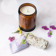 Ritual Kit for Energetic cleaning, Californian White sage, Aromatherapy ... - £24.66 GBP