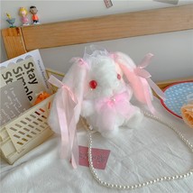 Women ita  cute  messenger bag Japanese JK style girl heart cute doll plush bag - £52.31 GBP