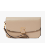 Kate spade Dakota Flap Wristlet Leather Phone Wallet ~NWT~ Timeless Taupe - $1,985.81 MXN