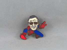 Spider-Man PIn - Stan Lee as Spider-Man - Inlaid Pin  - £19.66 GBP