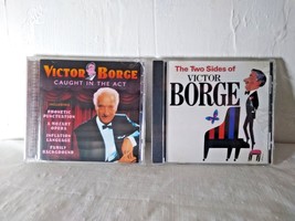 Victor Borge (2) CD&#39;s - Two Sides, Caught In The Act - SEALED! Fast Shipping!!! - £15.98 GBP