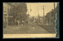 Vintage Postcard Main Street Looking East Berlin Pennsylvania 1912 Cancel - £7.90 GBP