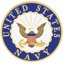 U.S. Navy Car Grille Badge 3&quot; - £12.56 GBP