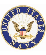 U.S. Navy Car Grille Badge 3&quot; - £11.94 GBP