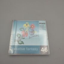 Pfaff #46 PLANTS-FLORAL Embroidery Card Creative Fantasy - $23.48 CAD