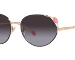 BVLGARI Sunglasses BV6177 20238G Pink Gold &amp; Black Frame W/ Grey Gradien... - £205.00 GBP