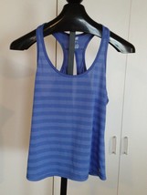 AVIA LADIES RACER-BACK BLUE TOP-M-100% POLYESTER VERY LIGHT LOOSE FIT-NW... - $56.92 MXN