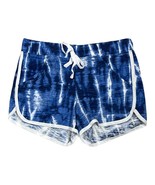 Justice Active Girls Shorts Size 10 Blue Tie Dye Drawstring Athletic 2.5... - $14.10