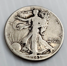 Walking Liberty Half Dollars 90% Silver Circulated 1943 - £14.63 GBP