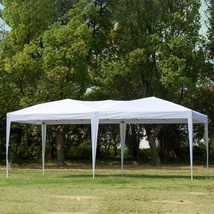 10 x 20 Pop Up Canopy Tent Portable Shade Instant Heavy Duty Outdoor Gazebo - £196.63 GBP