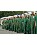 NEW N.C. DEPT CORRECTIONS PRISONER GREEN HALLOWEEN COSPLAY JUMPSUIT SMALL - $47.67 CAD