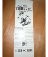 Shick Shaver Father&#39;s Day Print Magazine Ad 1937 - £5.49 GBP