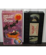 Santa Claus Conquers the Martians VHS Tape 1964 Amvest Christmas Classic... - $24.70
