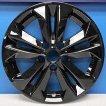 One Single Fits 2014-2018 Nissan Rogue Sv 17&quot; Gloss Black Wheel Skin # 7626-GB - £25.95 GBP