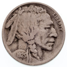 1925-S Buffalo Nickel 5C VF Condition, Natural Color, 4-Digit Date - £57.60 GBP