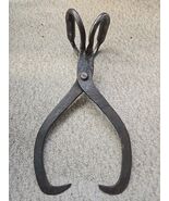 Antique 19" Metal Hay Ice Tongs - $24.05