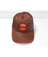 Burger King Trucker Hat Men&#39;s Adjustable Brown Orange Logo 2020 Crew Cap - $274.54 MXN