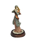 Vintage La Verona Collection Winter Lady with a Hand Muffin 9&quot; Figurine - £19.34 GBP