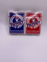 (96) FACTORY SEALED VICTORY PLAYING CARD DECKS. - £110.79 GBP