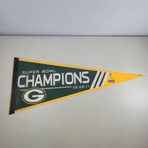 Green Bay Packers Super Bowl XLV Champions Pennant Official WinCraft Col... - £14.19 GBP