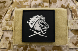 NSWDG Black Squadron Patch DEVGRU ST6 Black Team SEAL Hook and Loop Backing - $166.47 MXN