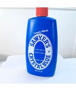 Sawyer&#39;s Crystal Blue Laundry Bluing white bright wash JA Wright Vintage... - $891.49 MXN