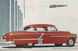 1950s Red GM Oldsmobile 98 4-Door Sedan Advertising Print Ad 10.25&quot; x 13&quot; - £11.05 GBP