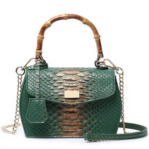 Snake Print Handbag - $65.00