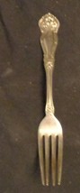 Hallmarked Antique WM Rogers &amp; Son AA I S Silver Plate Dinner Fork - OLD... - £7.90 GBP