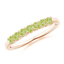 Authenticity Guarantee

ANGARA 0.49 Ct Half Eternity Seven Stone Peridot Wedd... - £517.38 GBP