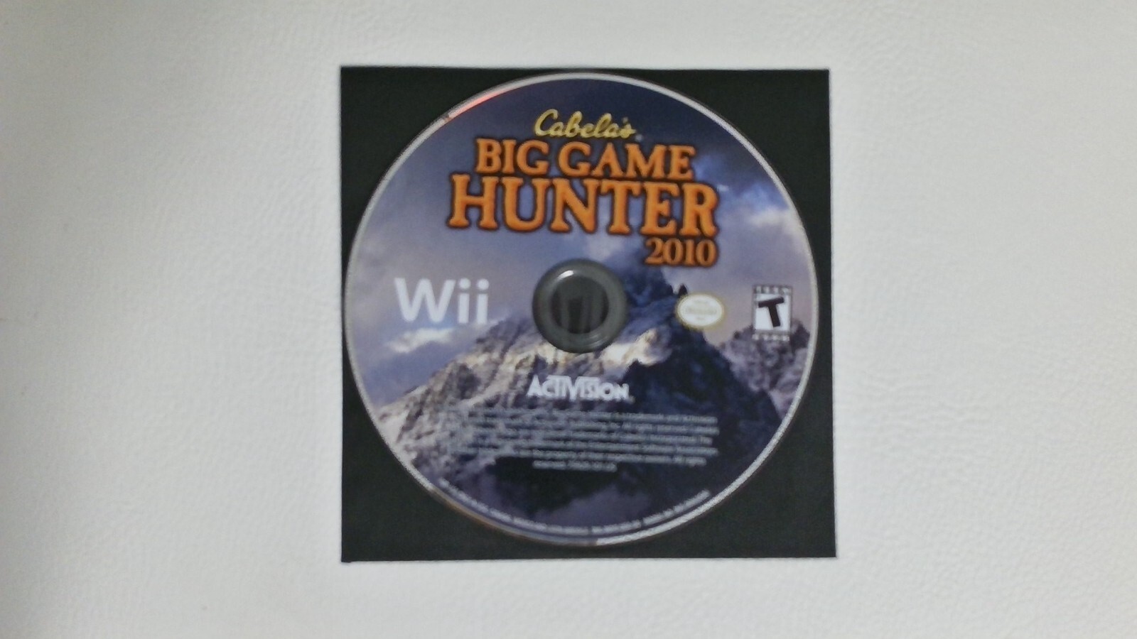 Cabela&#39;s Big Game Hunter 2010 (Nintendo Wii, 2009) - $4.84