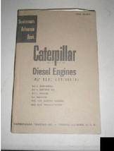 Caterpillar Cat 4 1/2&quot; Bore 4 Cylinder Servicemens Manual Book - £36.78 GBP