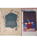Disney FANTASIA Movie 1940 Souvenir Program Stubs Masterpiece VHS Video ... - £128.45 GBP