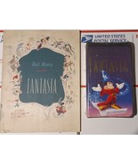 Disney FANTASIA Movie 1940 Souvenir Program Stubs Masterpiece VHS Video ... - $163.24