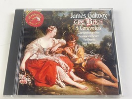 James Galway - C.P.E. Bach: 3 Concertos - Music CD - £2.98 GBP